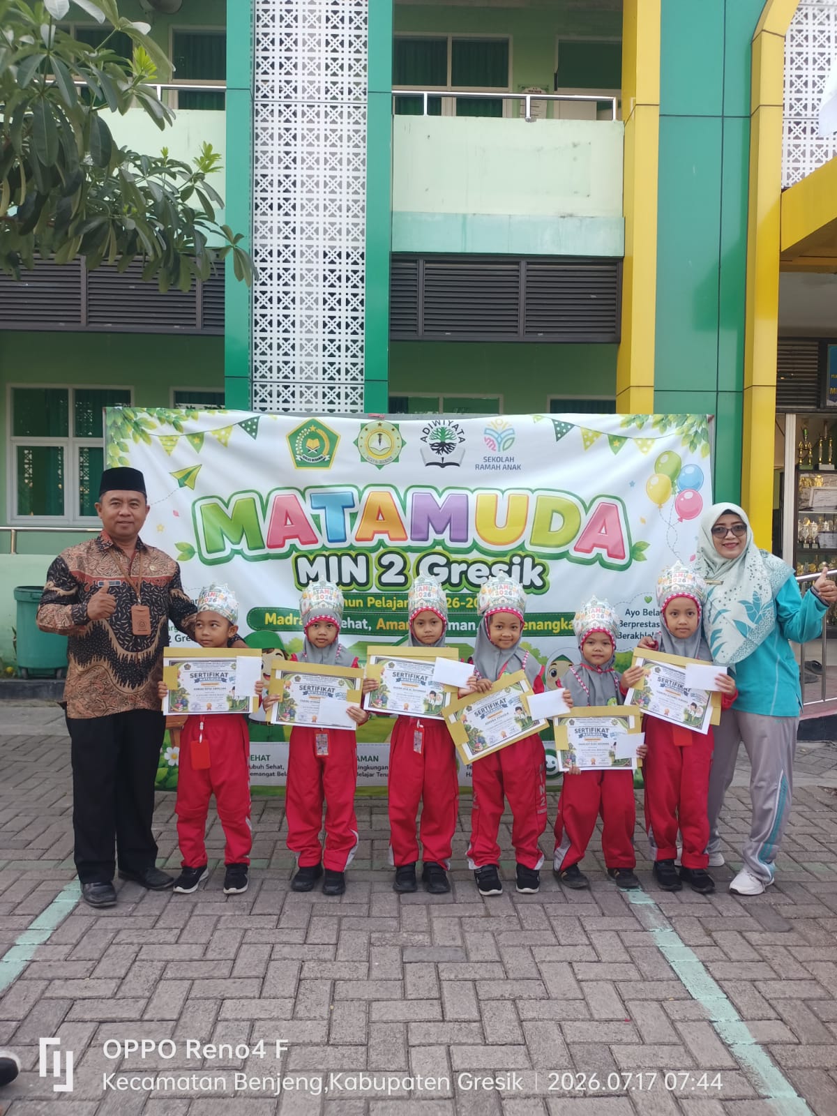 Penutupan masa Ta`ruf Murid Madrasah (MATAMUDA) MIN 2